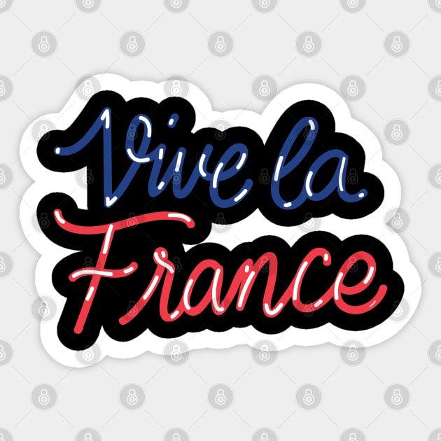 Vive La France Sticker by Ammar Store